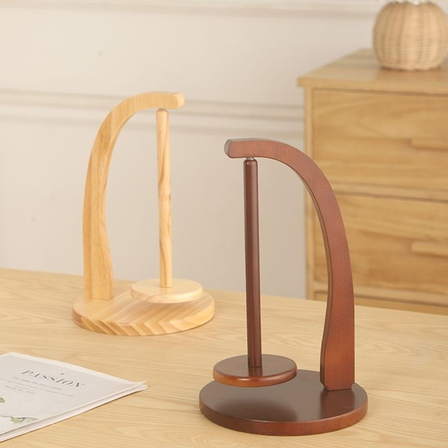 Waxed Thread Linen - Wooden Yarn Holder Spinning Knitting Tools