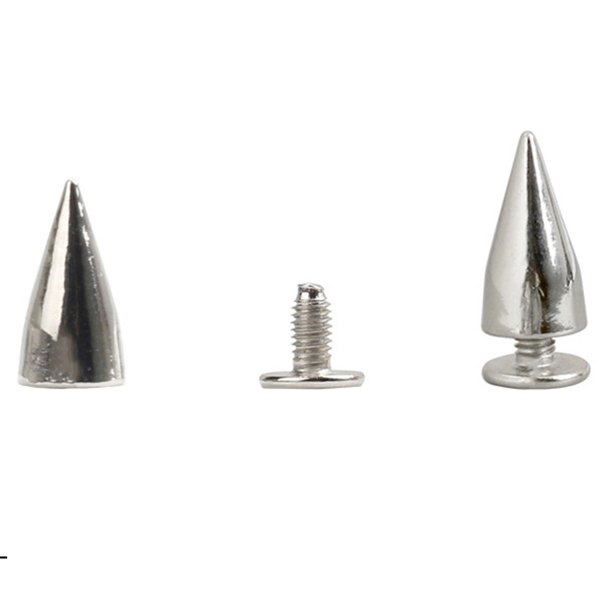Leatherwork Art - 100Pcs High Quality Cone Nail Studs
