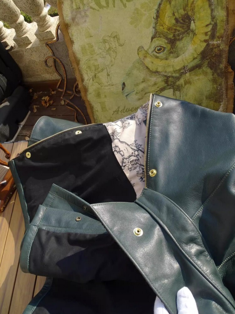 Mens Genuine Cow Leather Jacke - огляд і ціна Leather Work Jacket Mens