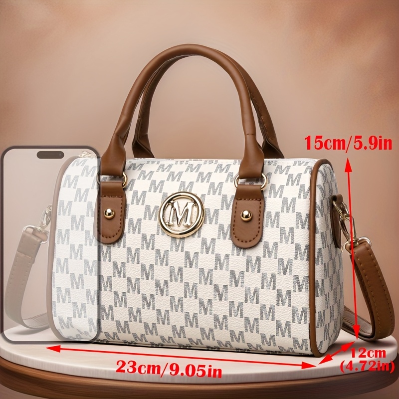 Women Alphabet Shoulder Bag wi - огляд і ціна Leatherwork Logo
