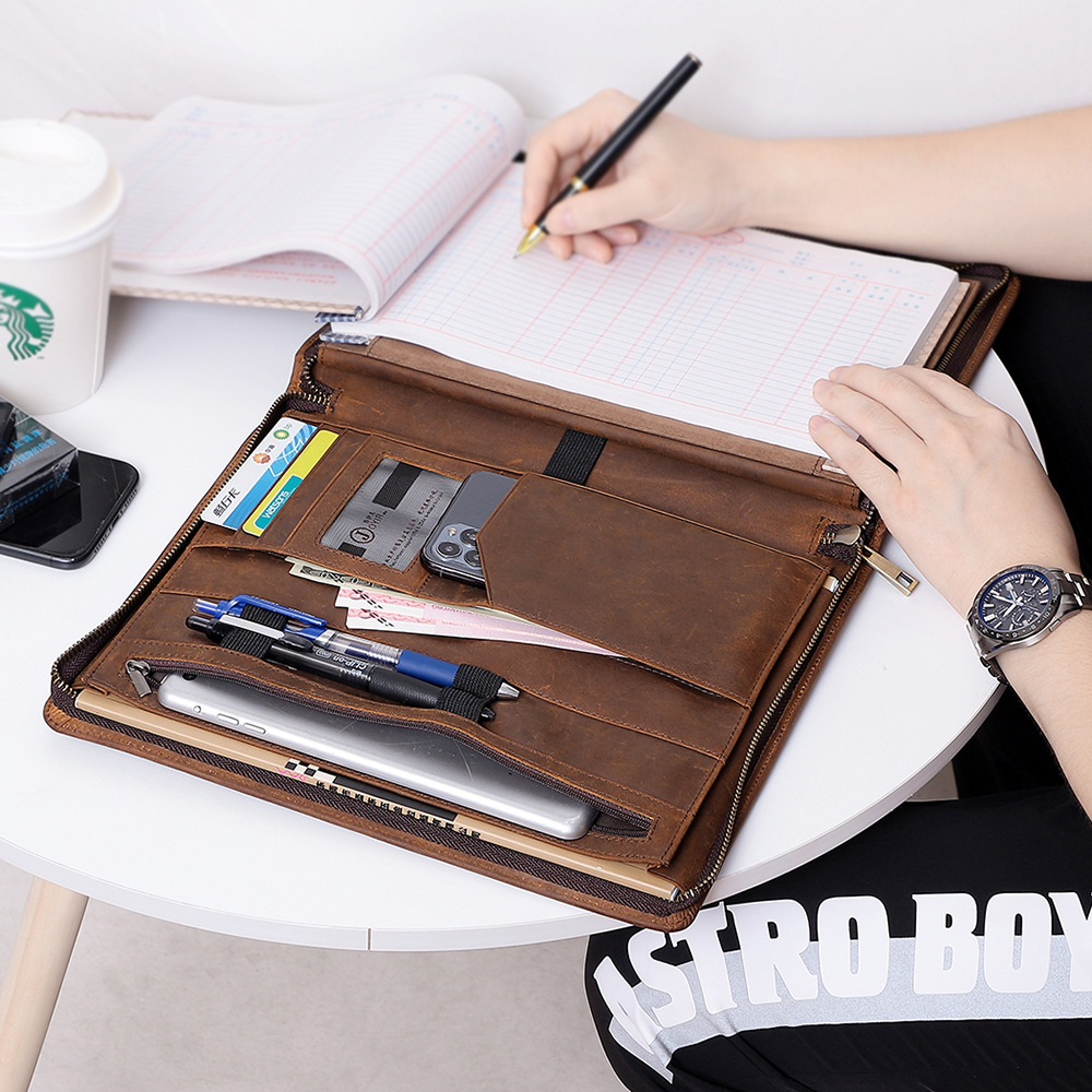 Work Folio for Men and Women G - огляд і ціна Leather Work Folio
