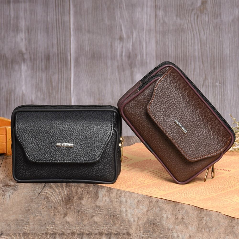 Casual PU Leather Men Waist Ba - огляд і ціна Leatherwork Fasteners