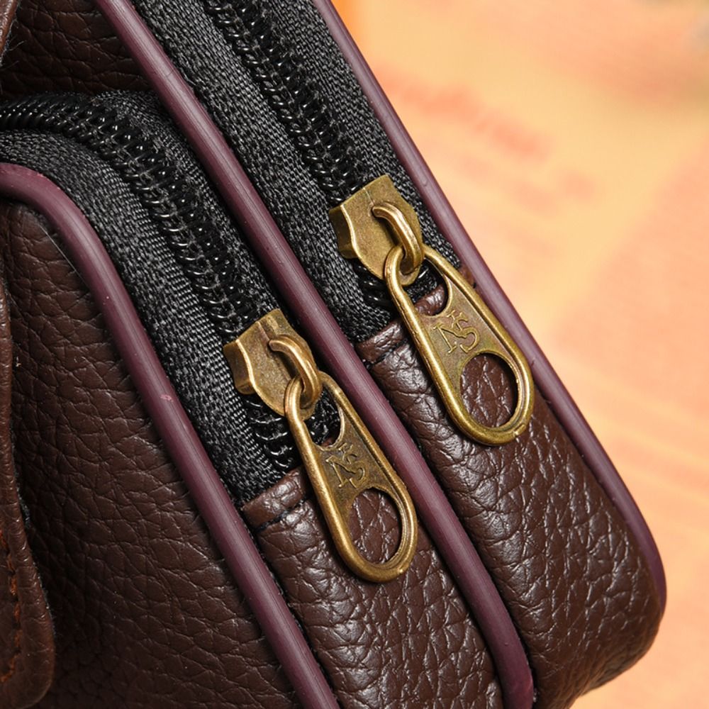 Casual PU Leather Men Waist Ba - огляд і ціна Leatherwork Fasteners