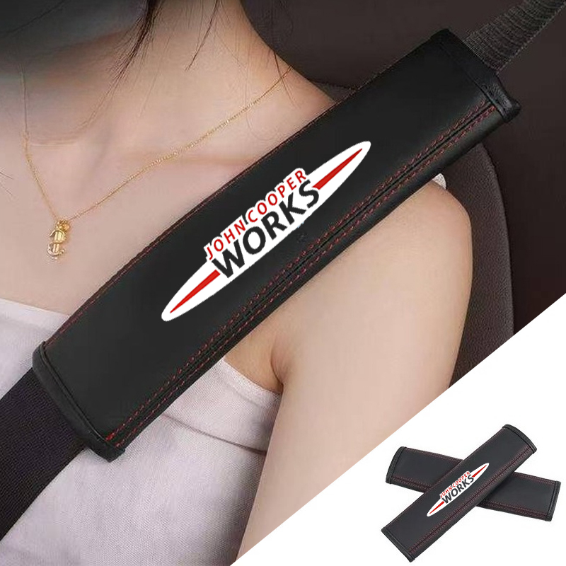 2pcs Car seat belt Nappa leath - огляд і ціна Leather Works Near Me