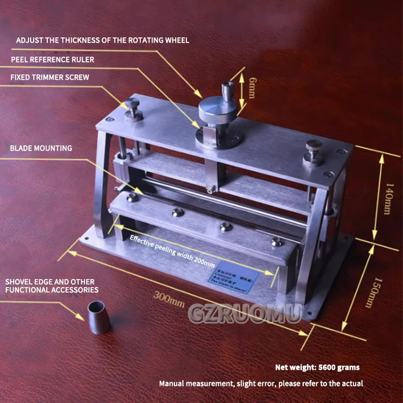 DIY Manual Leather Splitter Ma - огляд і ціна Leatherwork Machine