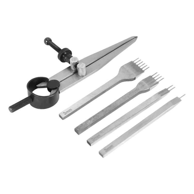 [NEW!A93G】 Leather Chisel Set, - огляд і ціна Wing Divider Stitch