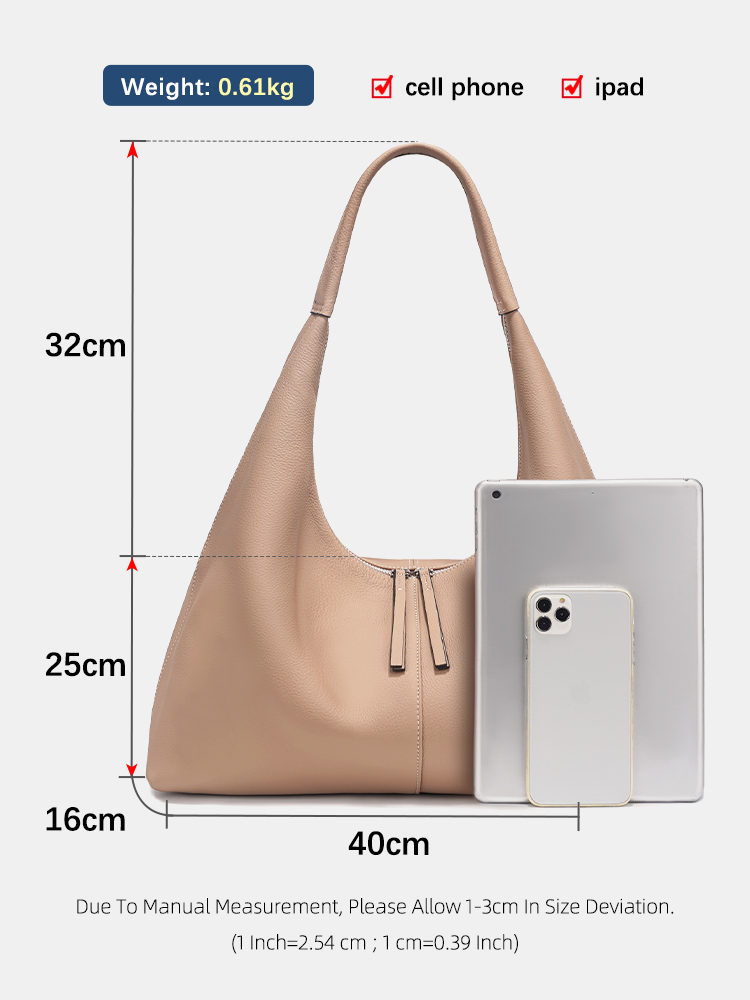 Zency Large Capacity Tote Bag  - огляд і ціна Leather Work Handbags For Women