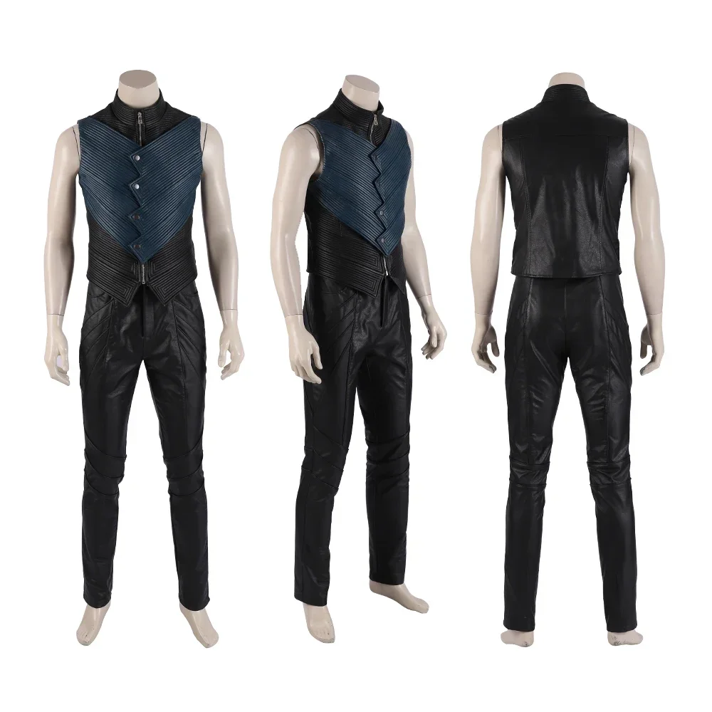 Game DMC 5 Vergil Cosplay Cost - огляд і ціна Leather Work Vest