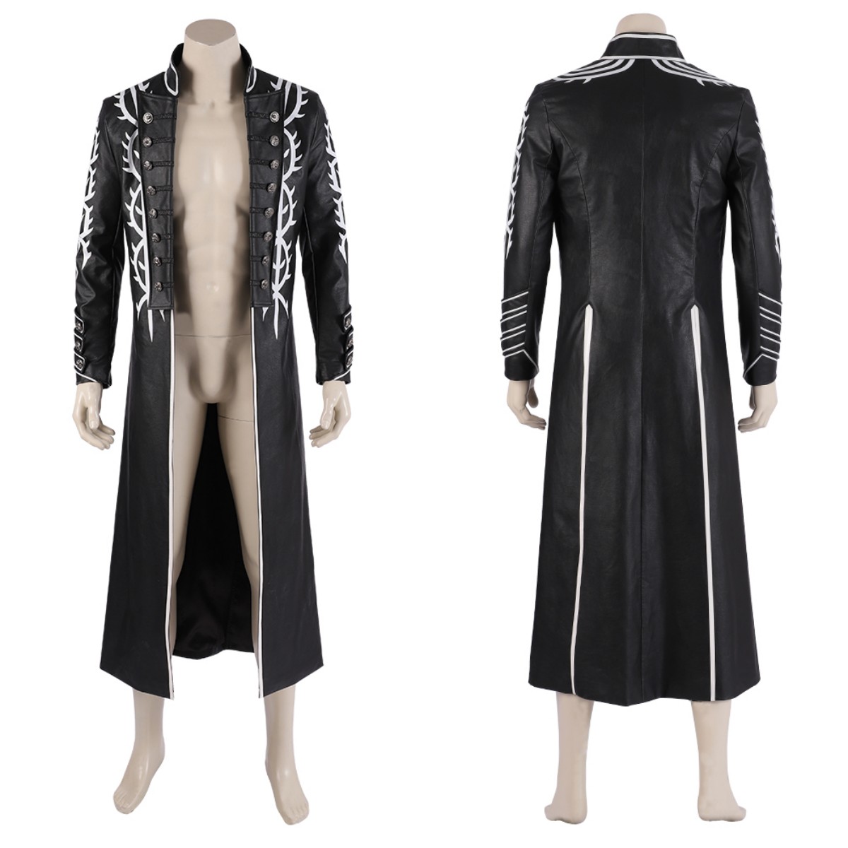 Game DMC 5 Vergil Cosplay Cost - огляд і ціна Leather Work Vest