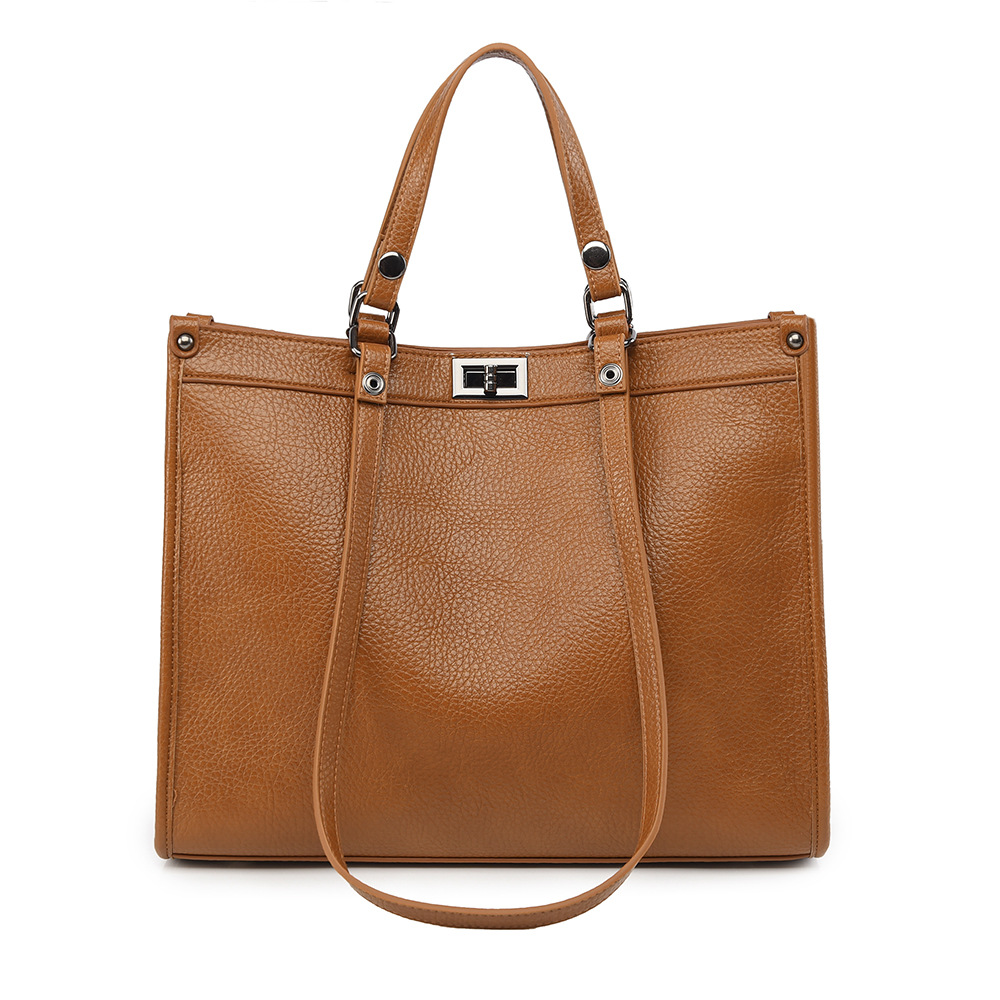 Women Large Capacity Tote Bag  - огляд і ціна Leather Work Handbags For Women