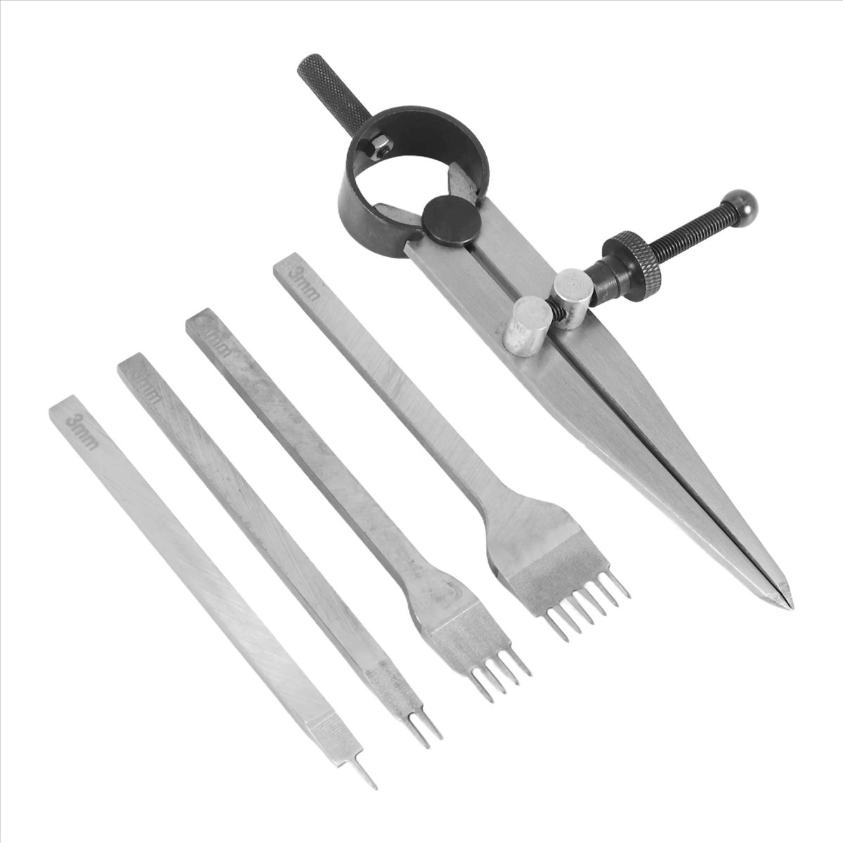 BUY A1750ZLeather Chisel Set,  - огляд і ціна Wing Divider Stitch