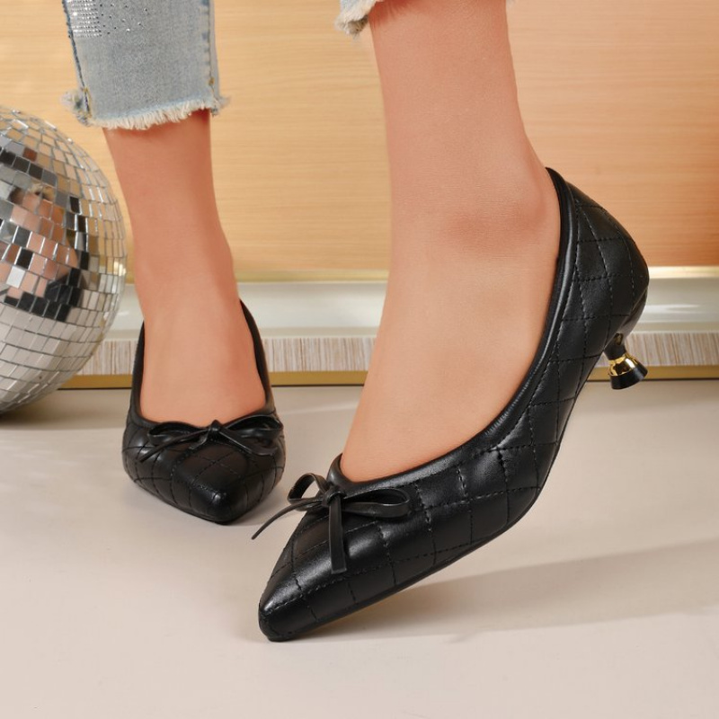 Vintage Women's Pointed Toe Bo - огляд і ціна Leather Work Heels