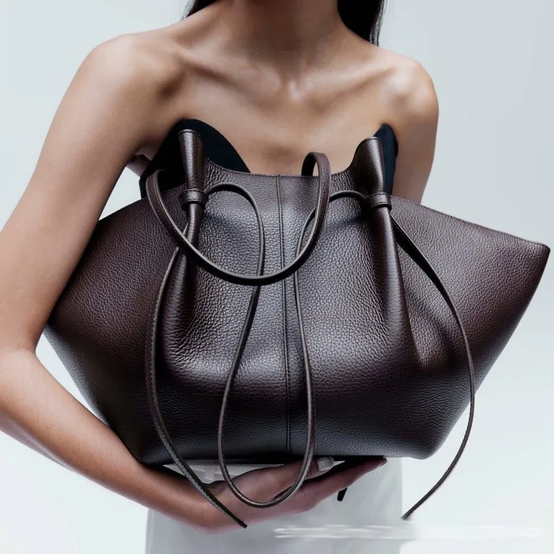 Women Leather Shoulder Bag Dum - огляд і ціна Leather Work Handbags For Women