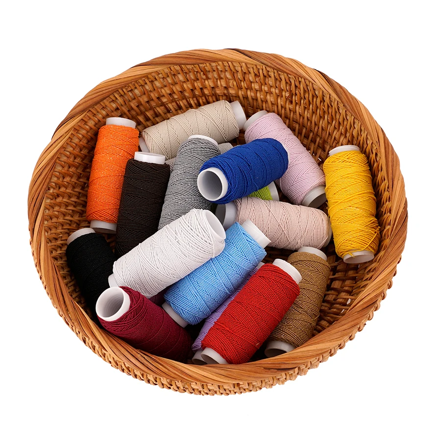 18-Color 0.6mm Ultra-Fine Elas - огляд і ціна Waxed Thread Linen