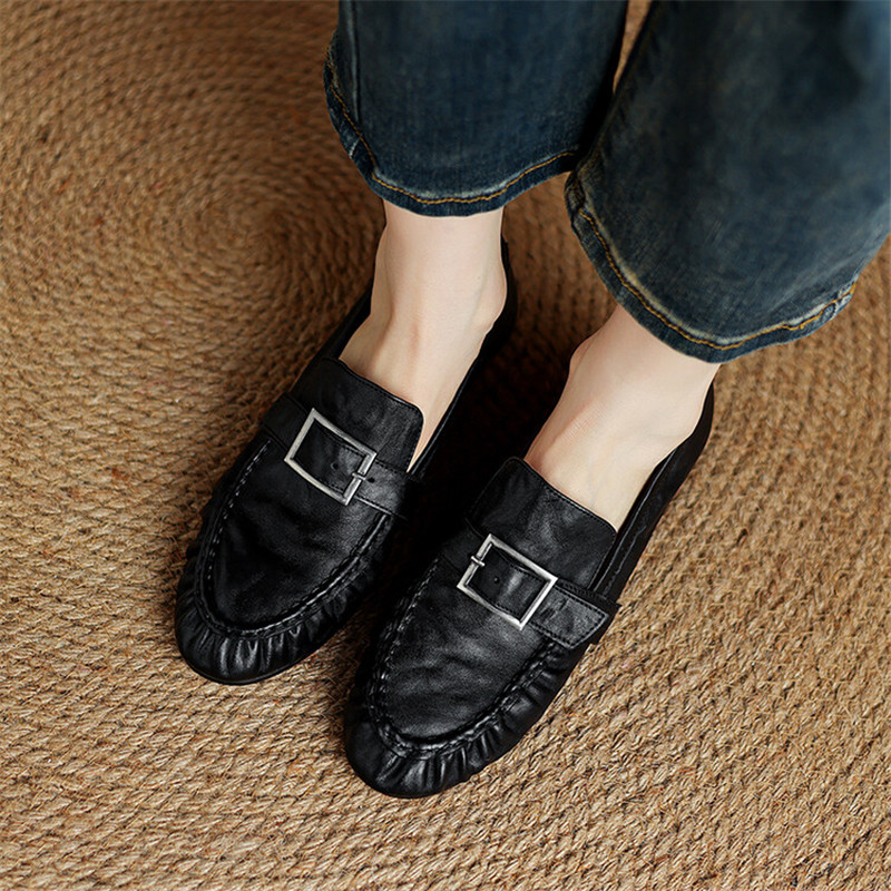 New Autumn Genuine Leather Wom - огляд і ціна Leather Work Heels