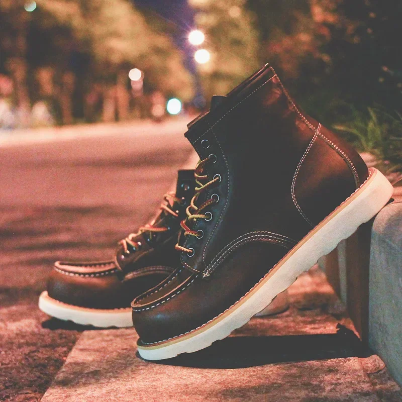 Genuine Leather Men's Boots Vi - огляд і ціна Leatherwork Beginner