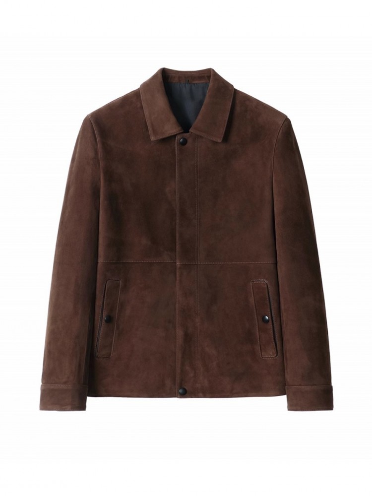 Top Quality Natural Real Suede - огляд і ціна Leather Work Jacket Mens