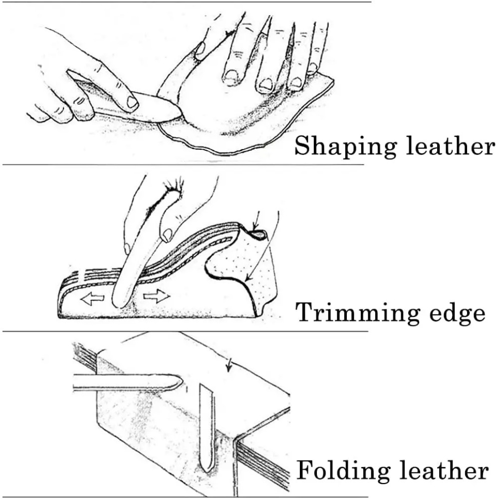 Leather Craft Edge Burnishing  - огляд і ціна Leatherwork Art
