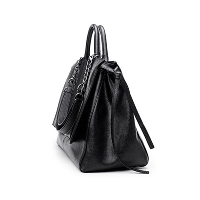 Elegant Tote Bag With Zipper,  - огляд і ціна Leather Work Handbags For Women
