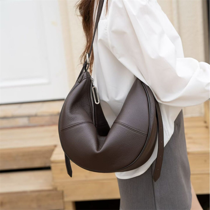 BURMINSA Soft Genuine Leather  - огляд і ціна Leather Work Handbags For Women