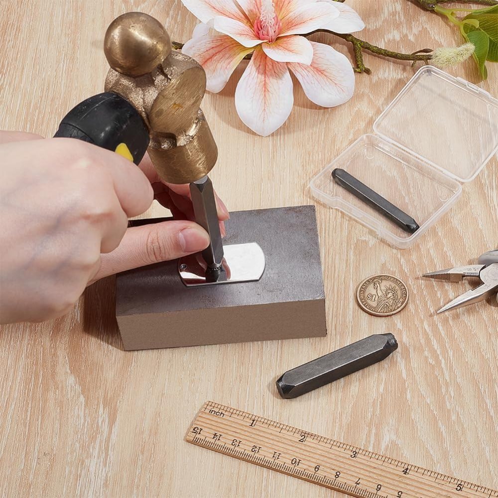 3Pcs Metal Punch Stamp Heart M - огляд і ціна Leatherwork Art