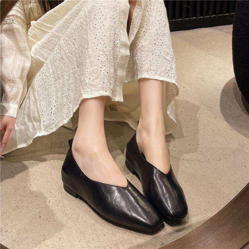 Fashion Shoes Women's Loafers  - огляд і ціна Leather Work Heels