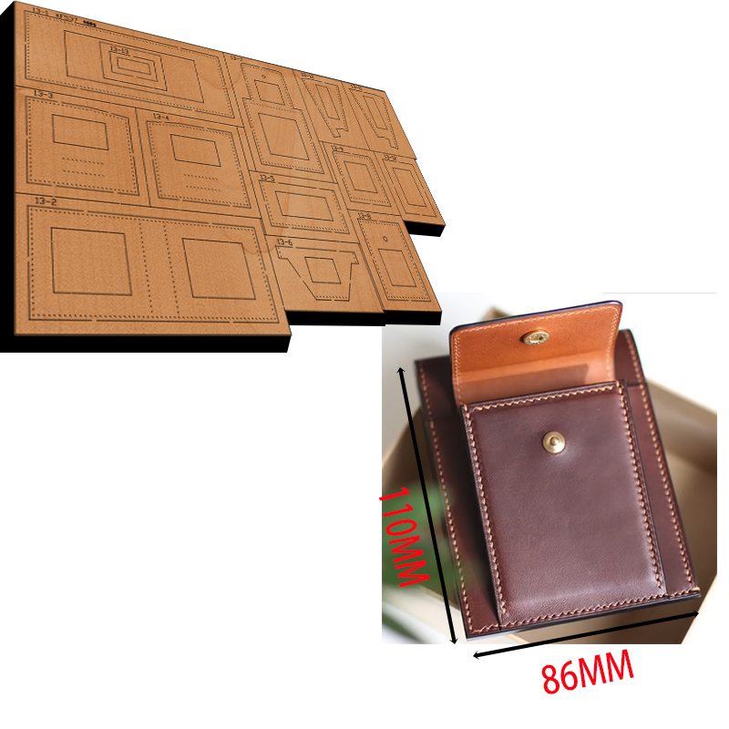 New Japan Steel Blade Wooden D - огляд і ціна Leathercraft Japan