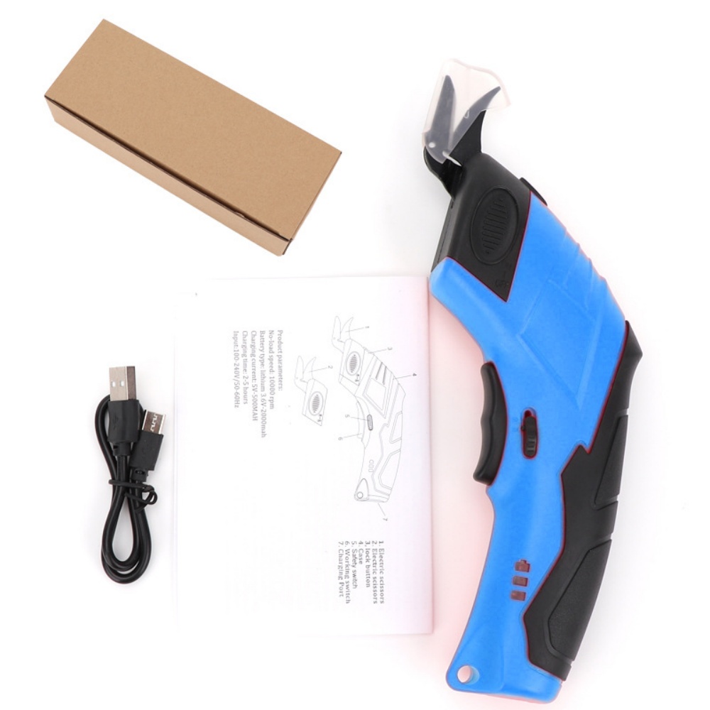 3.6V Electric Scissors Fabric  - огляд і ціна Leatherwork Machine