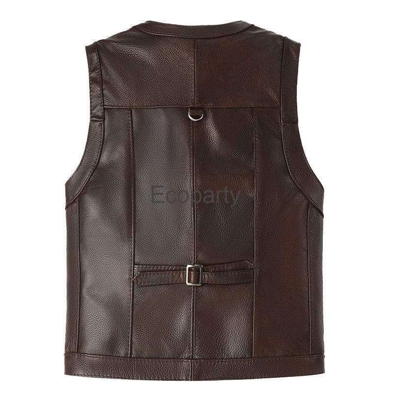 2024 Autumn Winter Leather Ves - огляд і ціна Leather Work Vest
