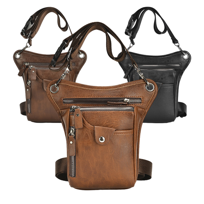 Vintage Pu Leather Waist Pack  - огляд і ціна Leatherwork Fasteners