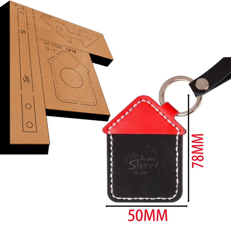 New Japan Steel Blade Wooden D - огляд і ціна Leathercraft Japan