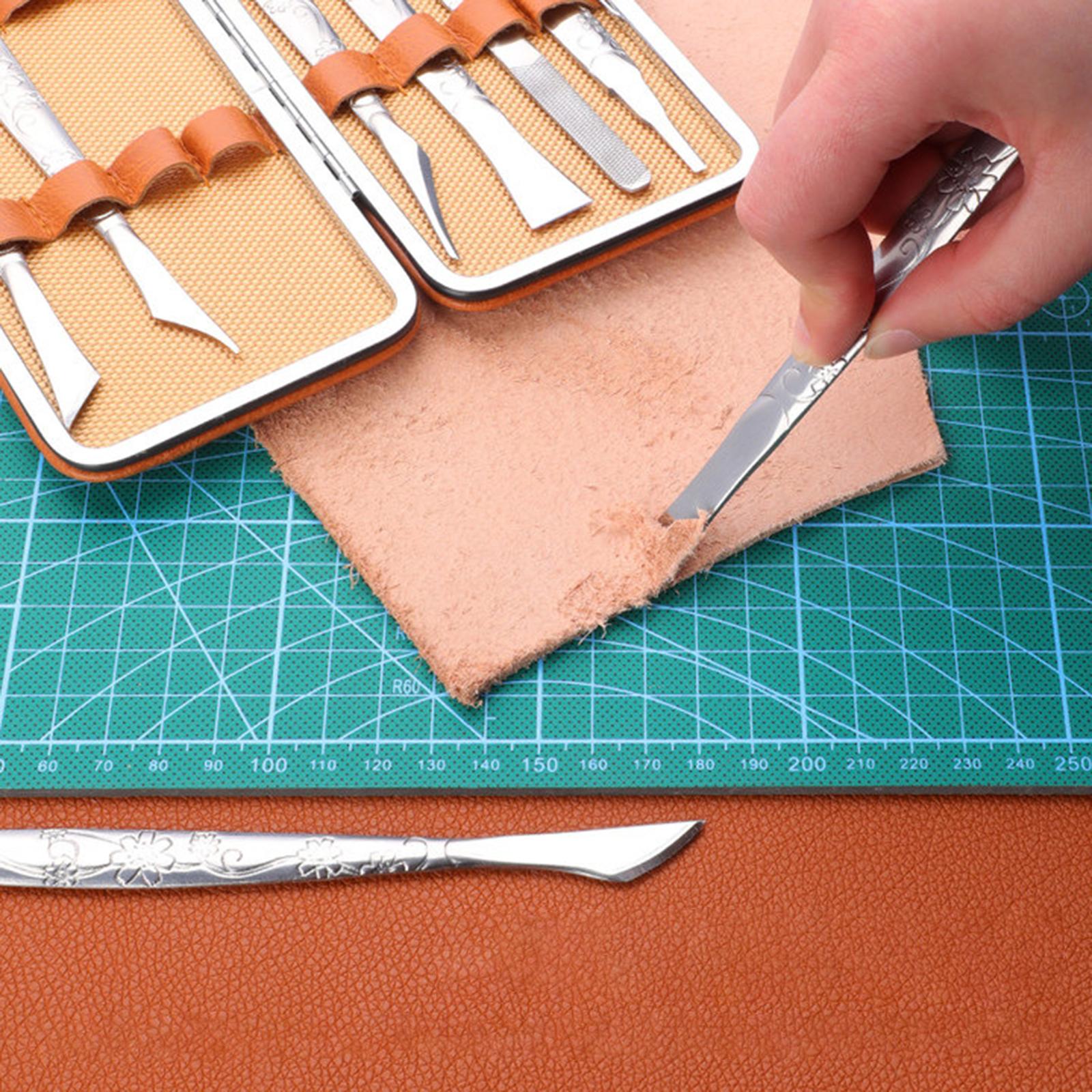8x Leather Carving Knives Repl - огляд і ціна Leatherwork Art