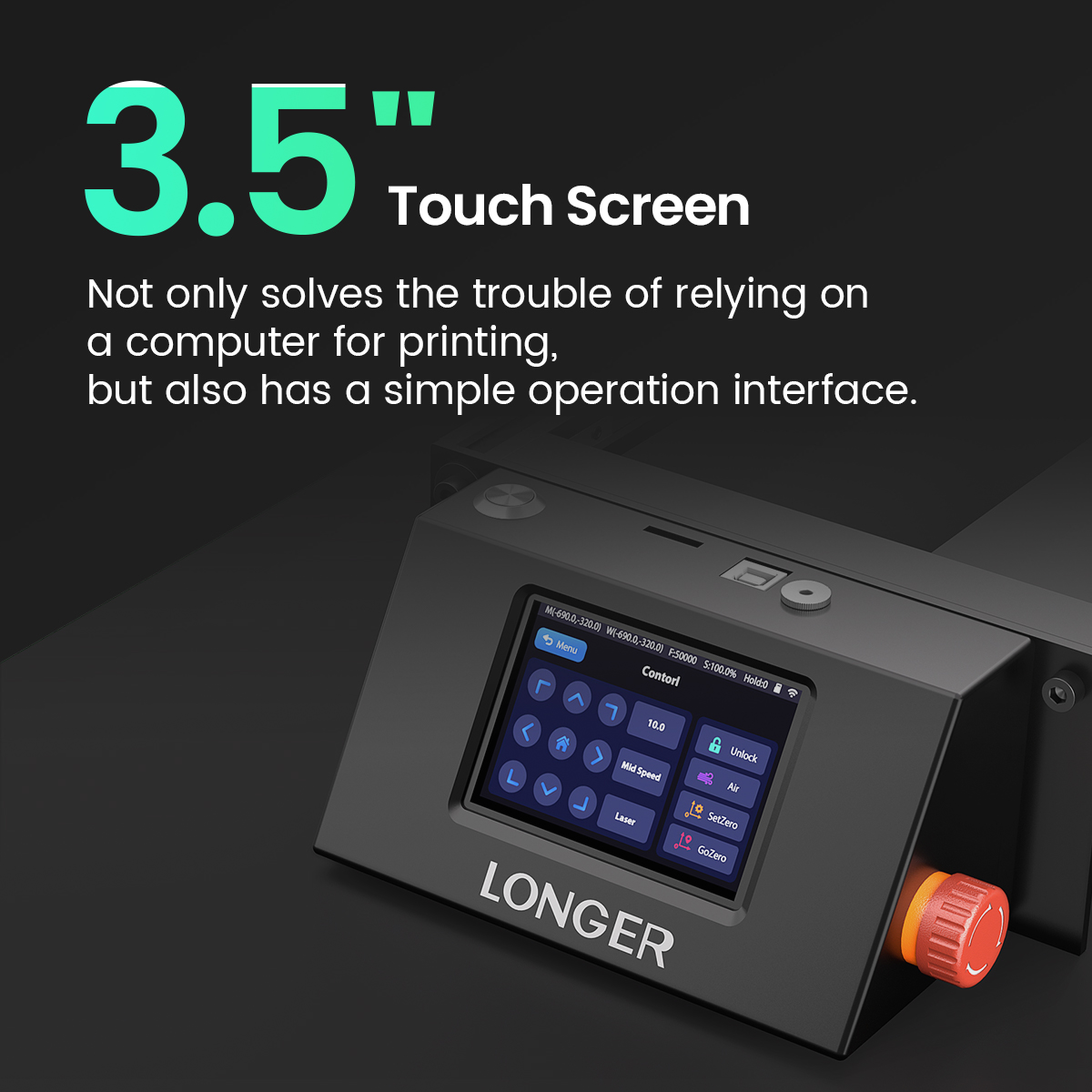 LONGER 20W 10W 5W Smart Laser  - огляд і ціна Leatherwork Machine