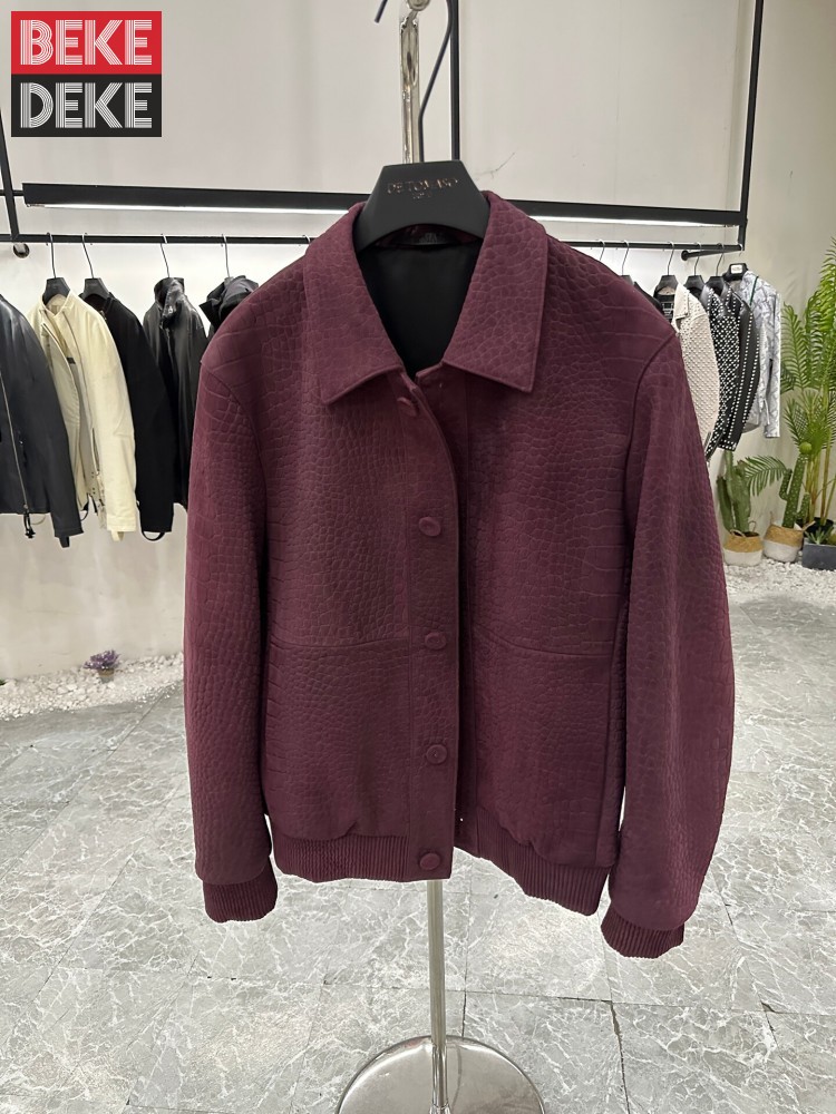 Autumn Outwear Men Business Wo - огляд і ціна Leather Work Jacket Mens