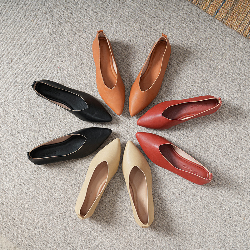 Spring and Autumn Fashion New  - огляд і ціна Leather Work Heels