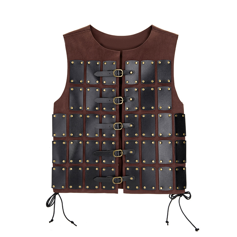 Medieval Viking Pirate Knight  - огляд і ціна Leather Work Vest