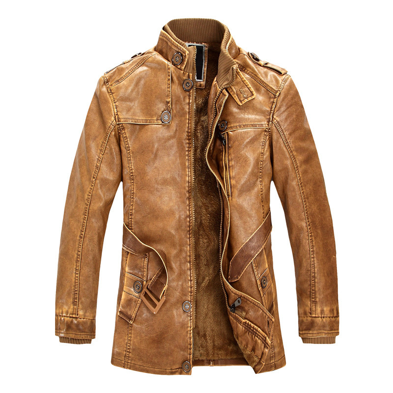 Autumn Motorbike Jacket Men's  - огляд і ціна Leather Work Jacket Mens
