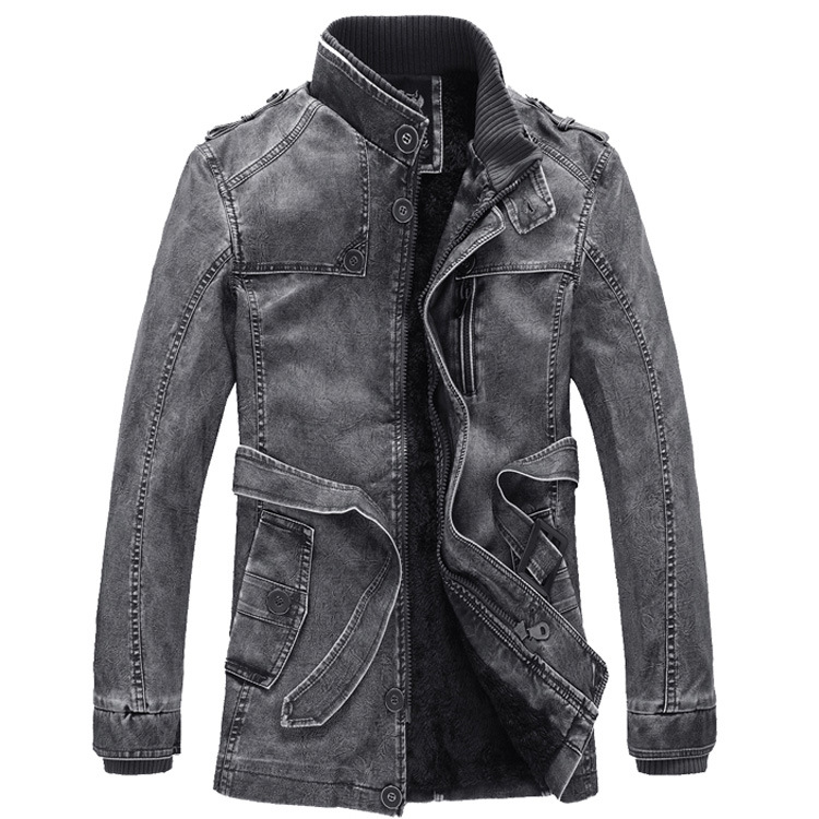 Autumn Motorbike Jacket Men's  - огляд і ціна Leather Work Jacket Mens