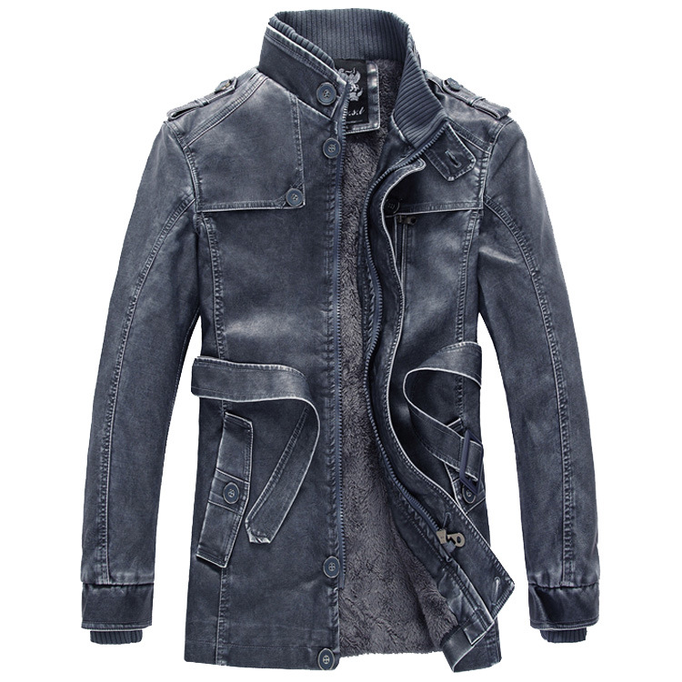 Autumn Motorbike Jacket Men's  - огляд і ціна Leather Work Jacket Mens