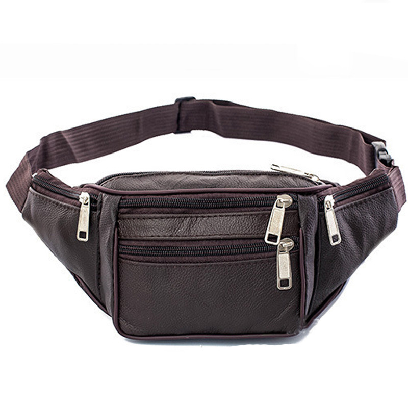 Leather Men Waist Chest Bag Th - огляд і ціна Leatherwork Fasteners