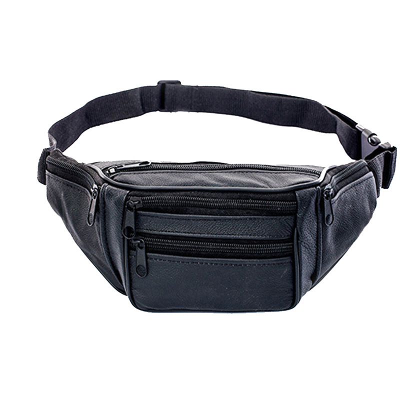 Leather Men Waist Chest Bag Th - огляд і ціна Leatherwork Fasteners
